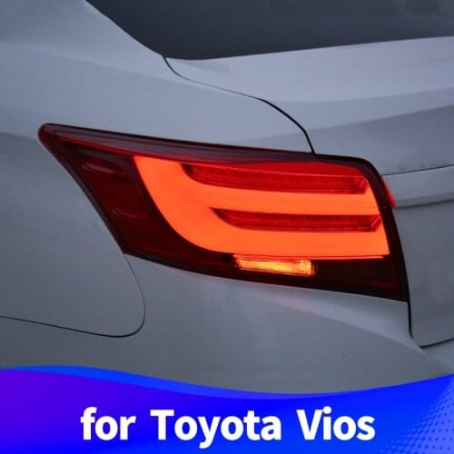 Taillight Assembly for Toyota Vios LED running light LED brake light turn signal