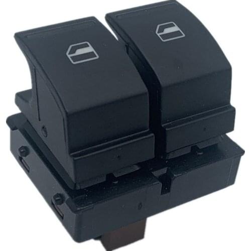 Free Shipping 1Z0959858 Electric Power Window Control Switch Button Driver Side For Skoda Fabia Yeti Octavia