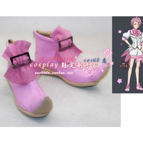 Cute High Earth Defense Club Love! Defense Club Ryuu Zaou Cosplay Boots Shoes S008