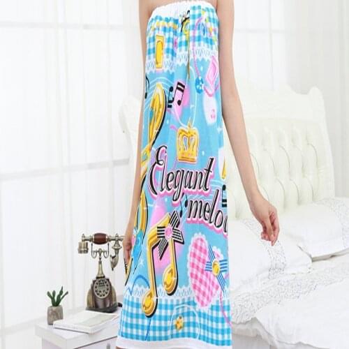 Music note men Women 100% Cotton Bath Towel Bath Robe Bathrobe Body Spa Bath Wrap Towel Absorbent Bath Gown 80*120cm