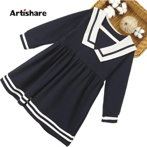 Girls Dress Patchwork Girls' Dresses Striped Party Dress Child Spring Autumn Costume Girl 6 8 10 12 14