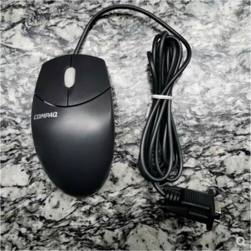 Brand New Mechanical COM Port RS232 Interface Square Port Serial Port 9-pin 2D Industrial Control Medical CNC Machine Tool Mouse