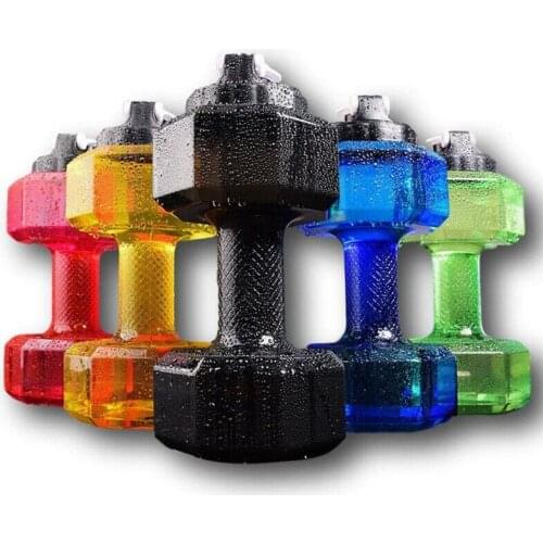 Sport Water bottle 2.2L Dumbbell Shaped Kettle Outdoor Sports Camping Hiking Cycling Plastic Large Capacity Sport Water Bottle