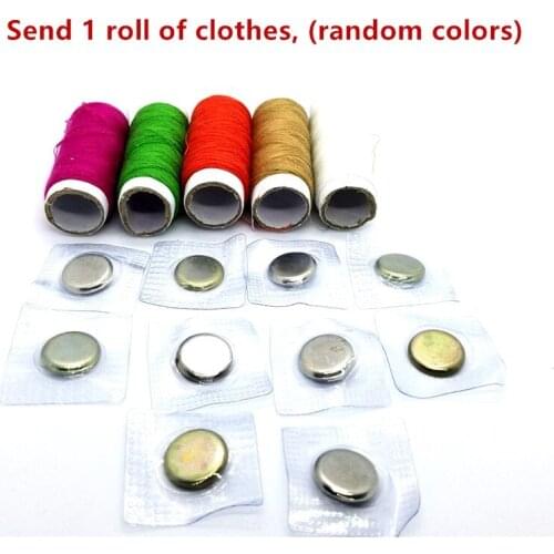 10pcs 18mm PVC Waterproof Invisible Hidden Buttons Sew in Magnetic Snaps Closure Bag Clothes Magnet Accessories Small
