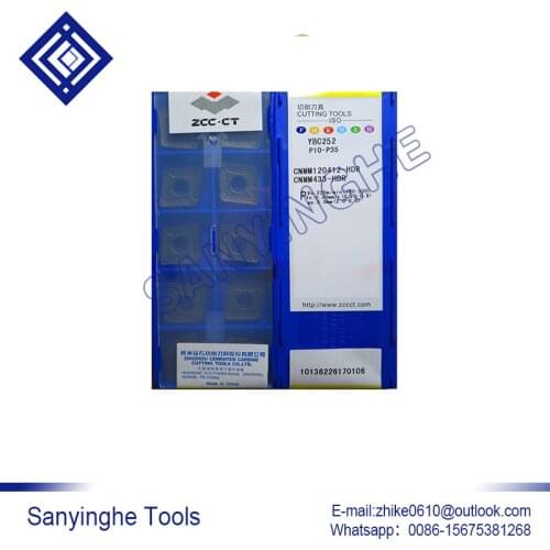 Free shipping high quality 10pcs/lots YBC252 CNMM120412-HDR cnc carbide turning inserts