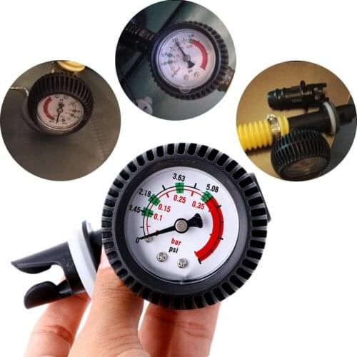 2Pcs PVC Digital Display Practical Stand Up Measuring Surfing For Inflatable Boat Kayak Marine Portable Test Air Pressure Gauge