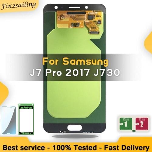 5.5inch Display For SAMSUNG Galaxy J7 Pro LCD Display Touch Screen J730 J730F for SAMSUNG J7 Pro LCD Screen Replacement