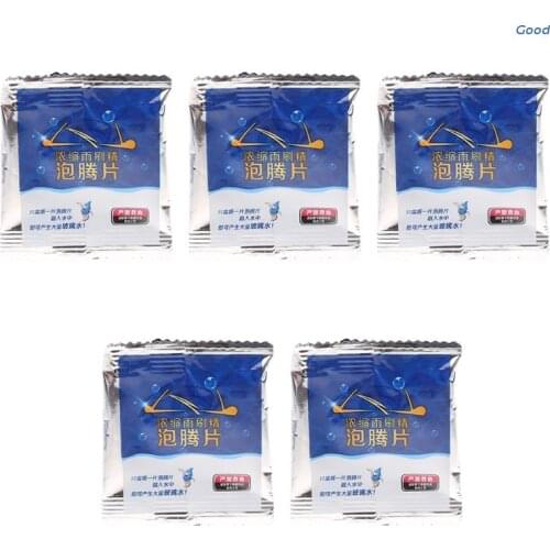 5Pcs Auto Car Windshield Glass Washer Window Cleaner Effervescent Tablets Solid