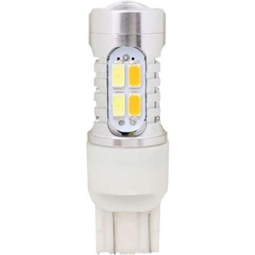 Car Led Running Light T20 7443 5630 20smd Two-color Turning Light