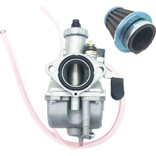VM22 Carburetor W/ Air Filter Lifan YX SSR Engine Chinese Pit Dirt Bike CRF50 CRF70 110cc GX200 GX160 KLX HK-127 AB 26mm