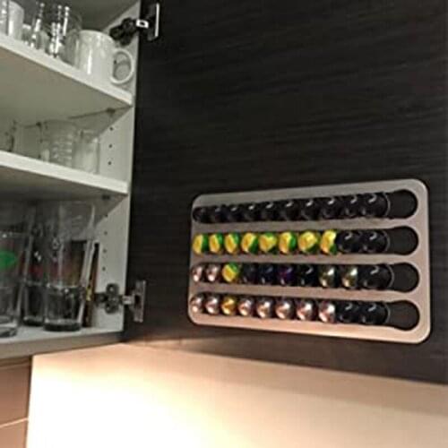 Coffee Pod Capsule kitchen storage Holder Stand Dispenser Rack wall