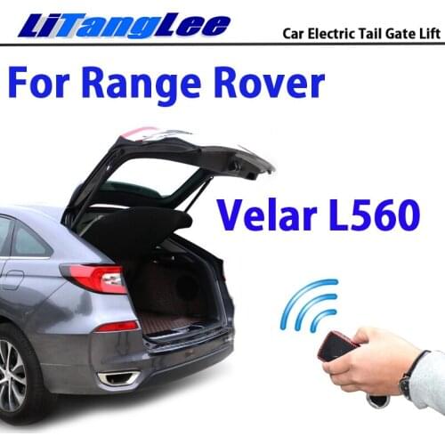 LiTangLee Car Electric Tail Gate Lift Trunk Rear Door Assist System For Range Rover Velar L560 2017~2020 Control