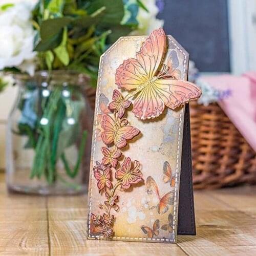 Beauty Butterfly Metal Cutting Dies Stencil for DIY Scrapbooking Embossing Photo Album Decoration Paper Card Crafts Die Cut 2019