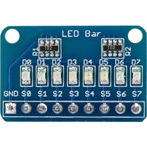 OPEN-SMART Common Cathode 8 Bit 8 LED Bar Marquee LED Display Module w/ 4 Kinds of Color for Arduino Nano /Pro Mini /UNO R3