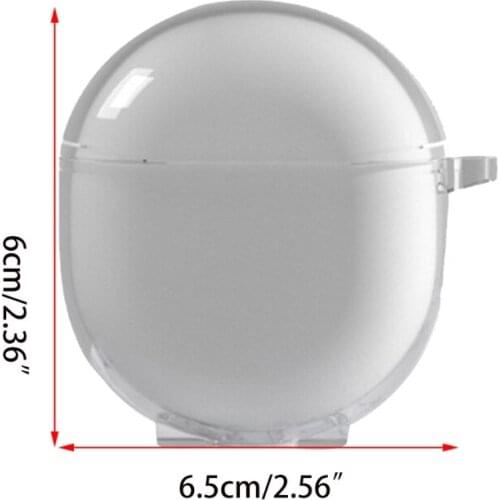 Compatible with -realme Buds Air 2 Earbuds Charging Case Soft Transparent TPU