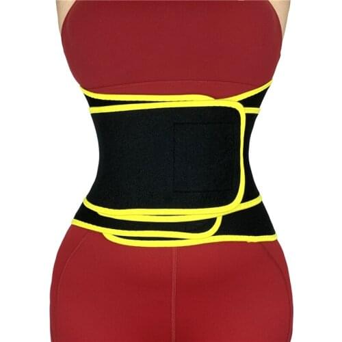 Neoprene Lose Weight Girdles Workout Fitness Sauna Sweat Belt Women Waist Trainer Body Shaper Slimming Corset Shapewear Fajas