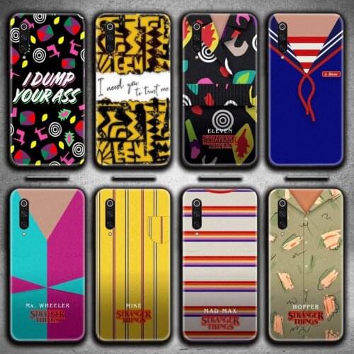 Stranger things season 4 Phone Case for Xiaomi Mi Note 10 Lite Mi 9T Pro xiaomi 10 10 CC9 Pro