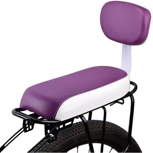 MTB Mountain Bike Bicycle Rear Seat Sponge Cushion Saddle Chair with Backrest Soft comfort Bicycle Rear Seat Mountain Bike Bicyc