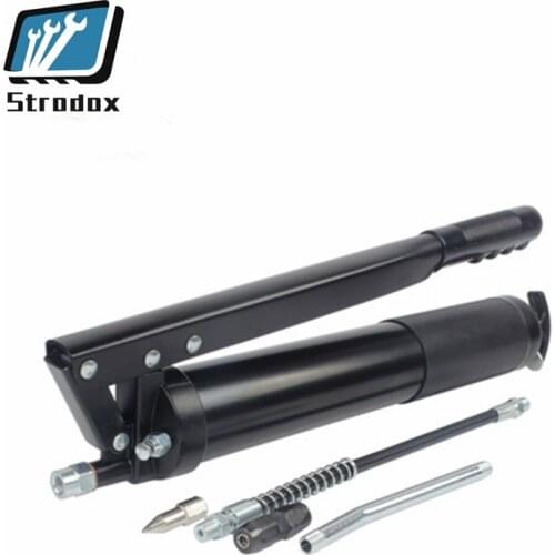 600CC Manual grease gun double lever butter gun high pressure butter grease oil filler lubrication tools lubricator for car