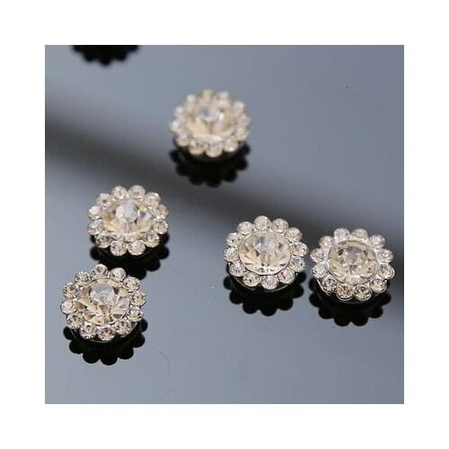 Sew on Glass-diamond pearl beads,white 12mm scattered glass beads patches for clothing perolas para artesanato atacado