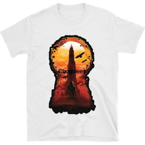 Dark Tower Color Grey Keyhole Crimson Symbol [8 choices] T Shirt (Unisex) by JND