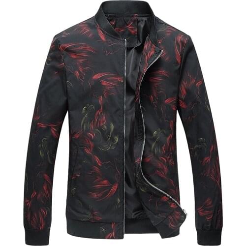 2021 Spring Mens Jacket Prints, Plus Size Fashion Youth Jacket ,Summer Mens White Suits Coat M-5XL 6XL