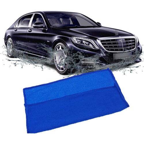 Paint Cleaner Absorbent Towel Thicken Microfiber Suede Cloth Auto Car Motorcycle Cleaning Care Wash Beauty Supplies Tool Sticker