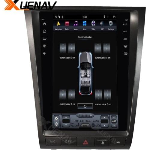 11.8 inch For-LEXUS CAR GPS Radio navigation For-LEXUS GS 2004-2011 car DVD player vertical screen support carplay GPS Tracker