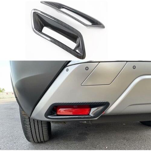 Rear Foglight Lamp Cover Trim Fog Light Frame Car Styling Accessories For Nissan Rogue X-Trail T33 2021 2022