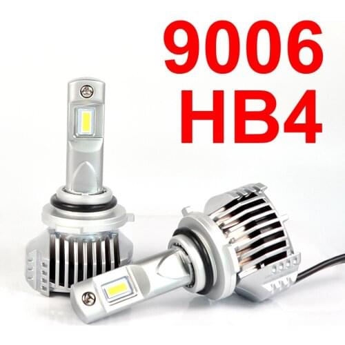 1 Set 9006 HB4 P12 Car LED Headlight Super Bright 0.72MM Ultra Thin No Blind W/ Driver Front Lamps Bulbs 6K White 90W 13000LM