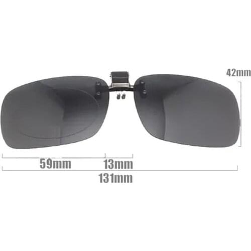 3Pcs!! Progressive Multifocal Far and Near Reading Glasses Men Women + Squared Polarized Sunglasses Outdoor + Sunglasses Clip