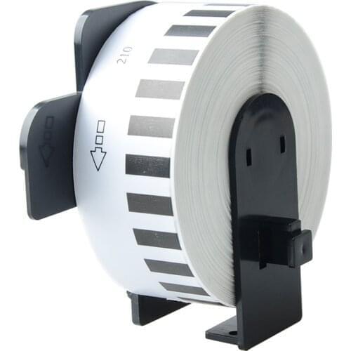 AOMYA 1 Roll Label tape DK-11201 29mm×90mm die-cut Continuous Compatible Standard address label for Brother Black on white