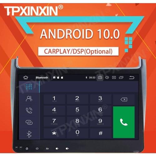 4+64G For VW POLO 2016 BIG SCREEN Android 10.0 Car Tape Recorder Multimedia Audio Video Player GPS WIFI Navigation HeadUnit