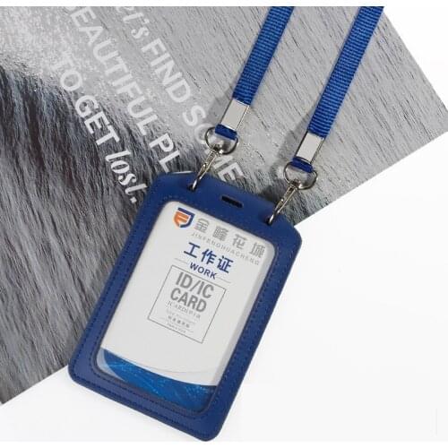 Cowhide Business Card Holder Wallet PU Leather Credit Card Holder ID Card Holder Work Name Card Holder Ultra-Thin Organizer Case