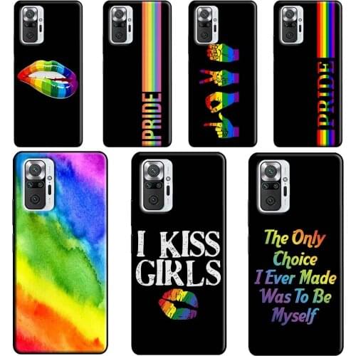 Gay Lesbian LGBT Rainbow Pride ART For Xiaomi Redmi Note 8 9 Pro Note 10 Pro 8T 9S Case Cover For Redmi 9T 9A 9C 7A 8A K40