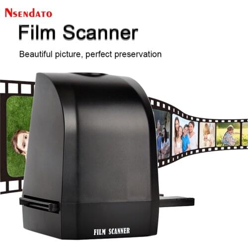 35mm 135mm film Digital scanner for negatives slide flim scanner Protable 8MP Color Photo Scanner Convert For Computer windows