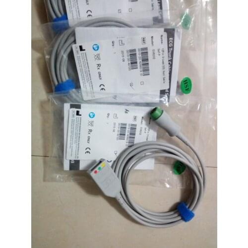 FOR 1PCS Mindray Original 12-Pin 3-Lead Split ECG Main Cable