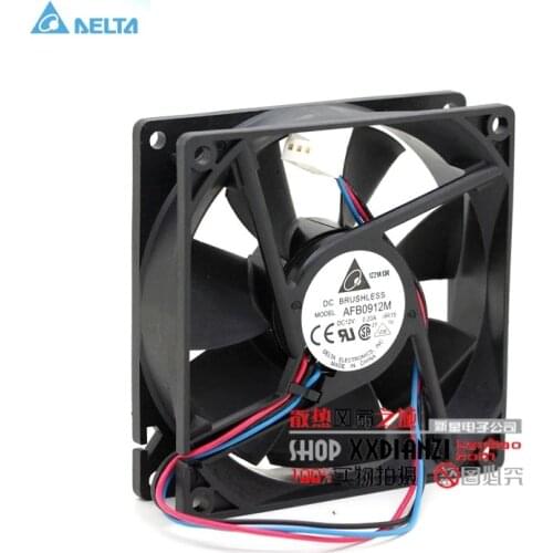 For delta AFB0912M 9025 9CM 12V 0.20A durable chassis cooling fan speed