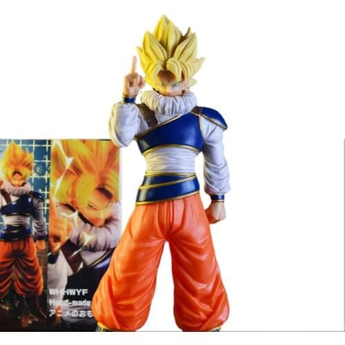 Dragon Ball Anime Figures LC Fierce Battle Legend Adlat Star Universe Costume Super Saiyan Goku Formation Toys For Children