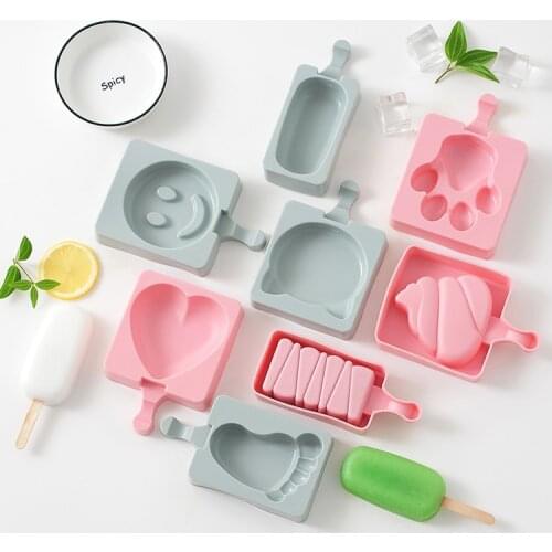 Homemade ice cream Ice cream mould Silicone ice cream stick ice mold DIY ice cream mould Popsicle Mould