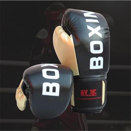 Adult Children Karate Sanda Taekwondo Boxing Fighting Gloves Hand Finger Protect Wear Resistant Boxing Gloves