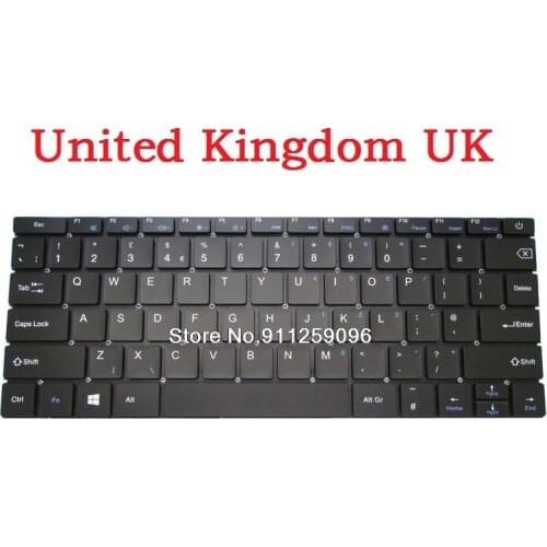 Laptop Keyboard For GEO For GEOBOOK 1E English US Latin America LA Black
