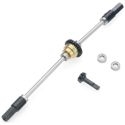 Metal Drive Shaft Gear Bridge Axle Differential Kit for WPL C14 C24 C34 C44 B14 B16 B24 B36 1/16 RC Car Parts