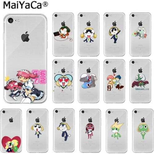 FHNBLJ Keroro Gunsou Dororo Frog TPU Soft Silicone Phone Cover for iPhone 8 7 6 6S Plus 5 5S SE XR X XS MAX Coque Shell