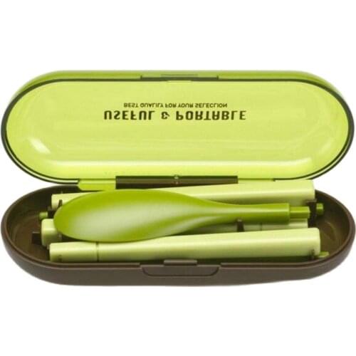 Folding Travel Dinnerware Set Tableware Set for Bento Lunch Accessories Travel Cutlery