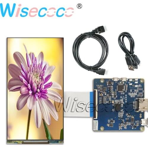 6 Inch 2K Quad-HD LS060R1SX02 with / Remove Backlight LCD Display 50 Pins MIPI Controller Board USB Cable for 3D Printer