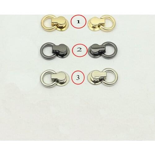Screw D ring Bag hanger DIY hardware accessories on both sides of the D buckle bag the package chain metal