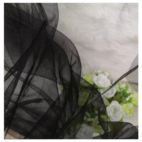 150cm*100cm soft mesh fabric mesh fabric yarn cloth wedding dress mosquito nets decorative nets gauze tutu diy cloth material