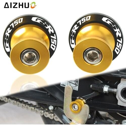 Motorcycle Accessories CNC Aluminum M8 Swingarm Spools Slider Stand Screws FOR SUZUKI GSR750 GSXS750 GSR 750 GSXS 750 2011-2020