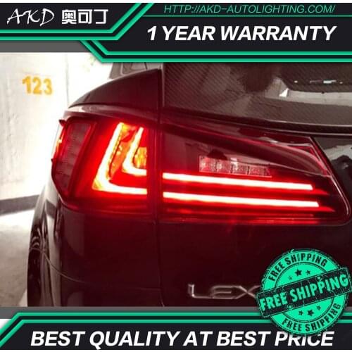 Car Styling Tail Lamp for Lexus IS250 Tail Lights 2006-2012 IS300 LED Tail Light new design DRL Brake Reverse auto Accessories